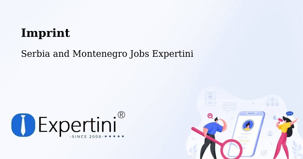 Imprint – Wellesley - Serbia and Montenegro Jobs Expertini